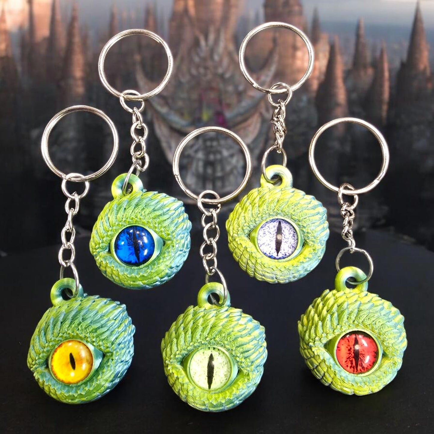 Dragon Eye Keychain