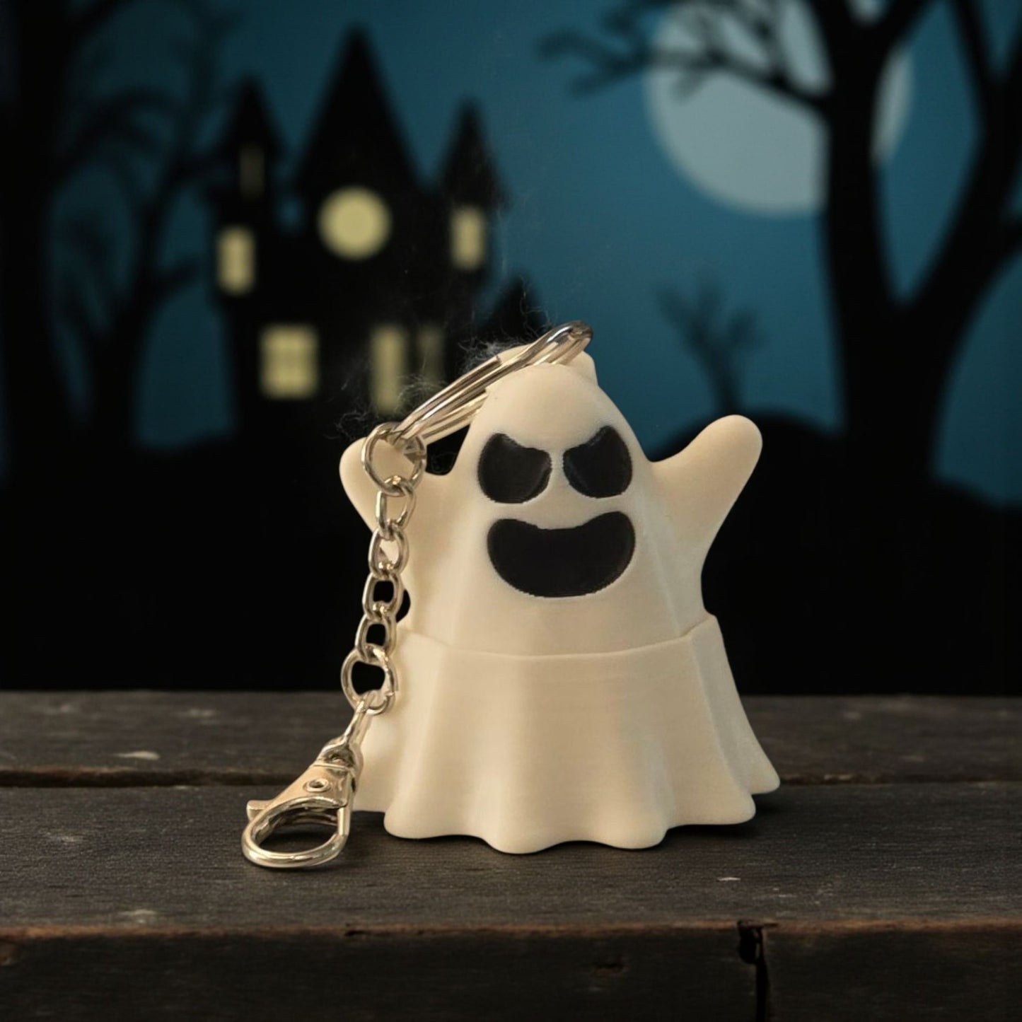 Ghost Clicker Keychain