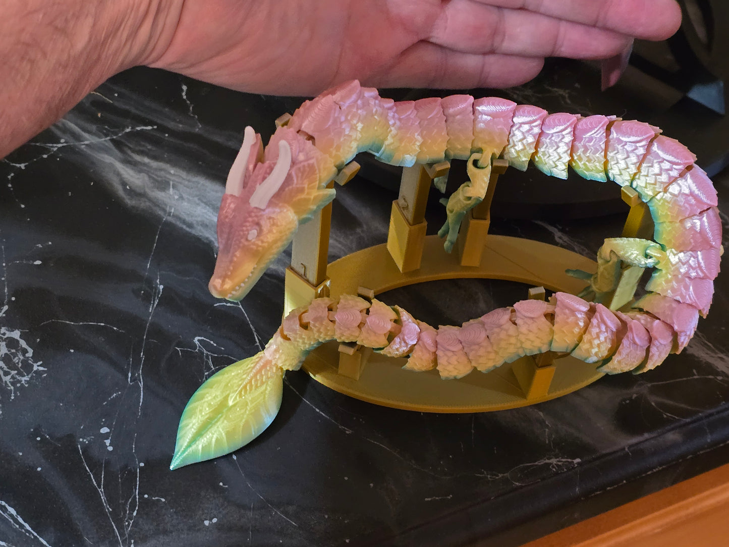 24" Articulated Leaf Dragon