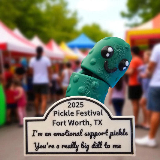 2025 Fort Worth Pickle Festival Souvenir