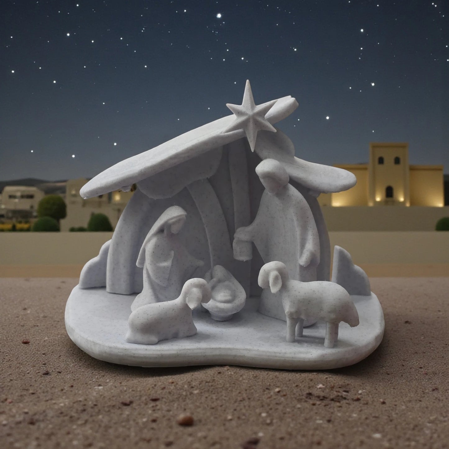 Nativity Scene - Modern Stylised