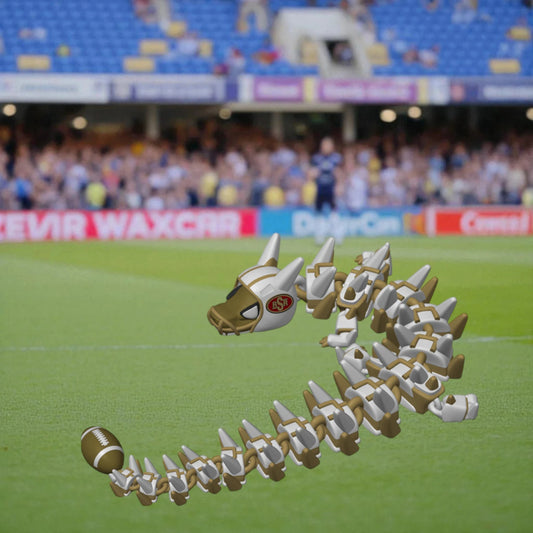 Saginaw High School Football Dragon