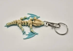 Baby Grass Wyvern Keychain