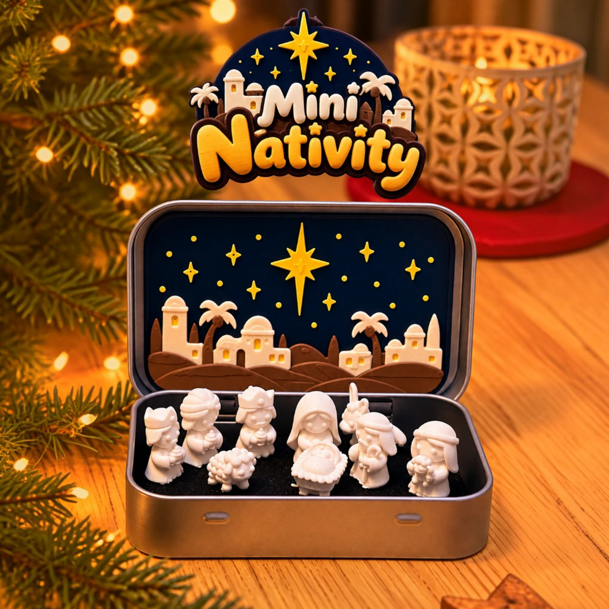 Tiny Nativity Set