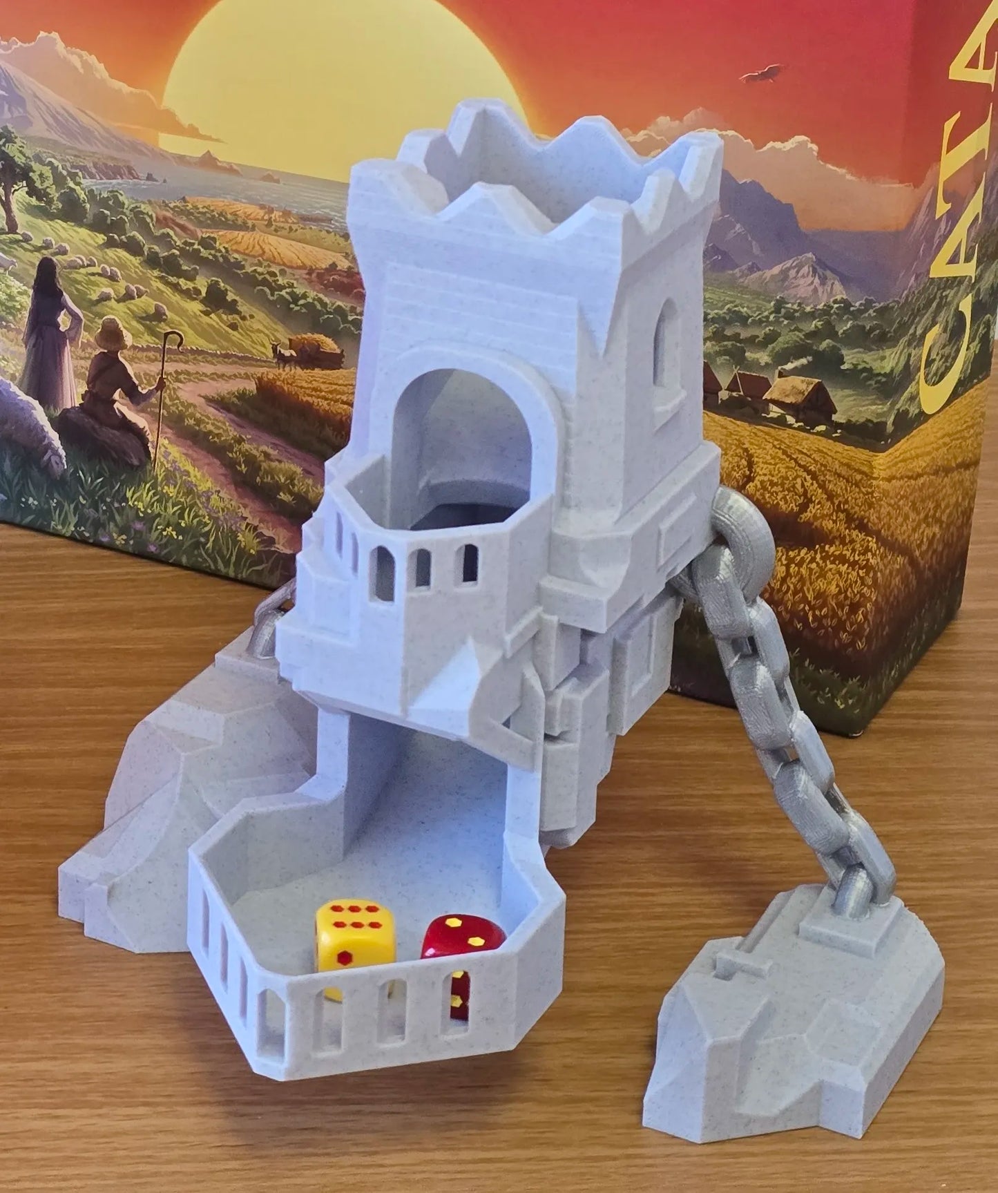 Floating Dice Tower